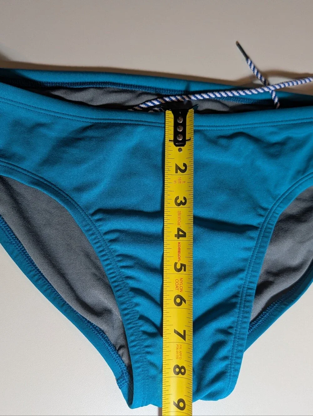 Brolyn By Jolyn Clothing Men's Size 32 Swim Trunks in Teal Blue NWT
